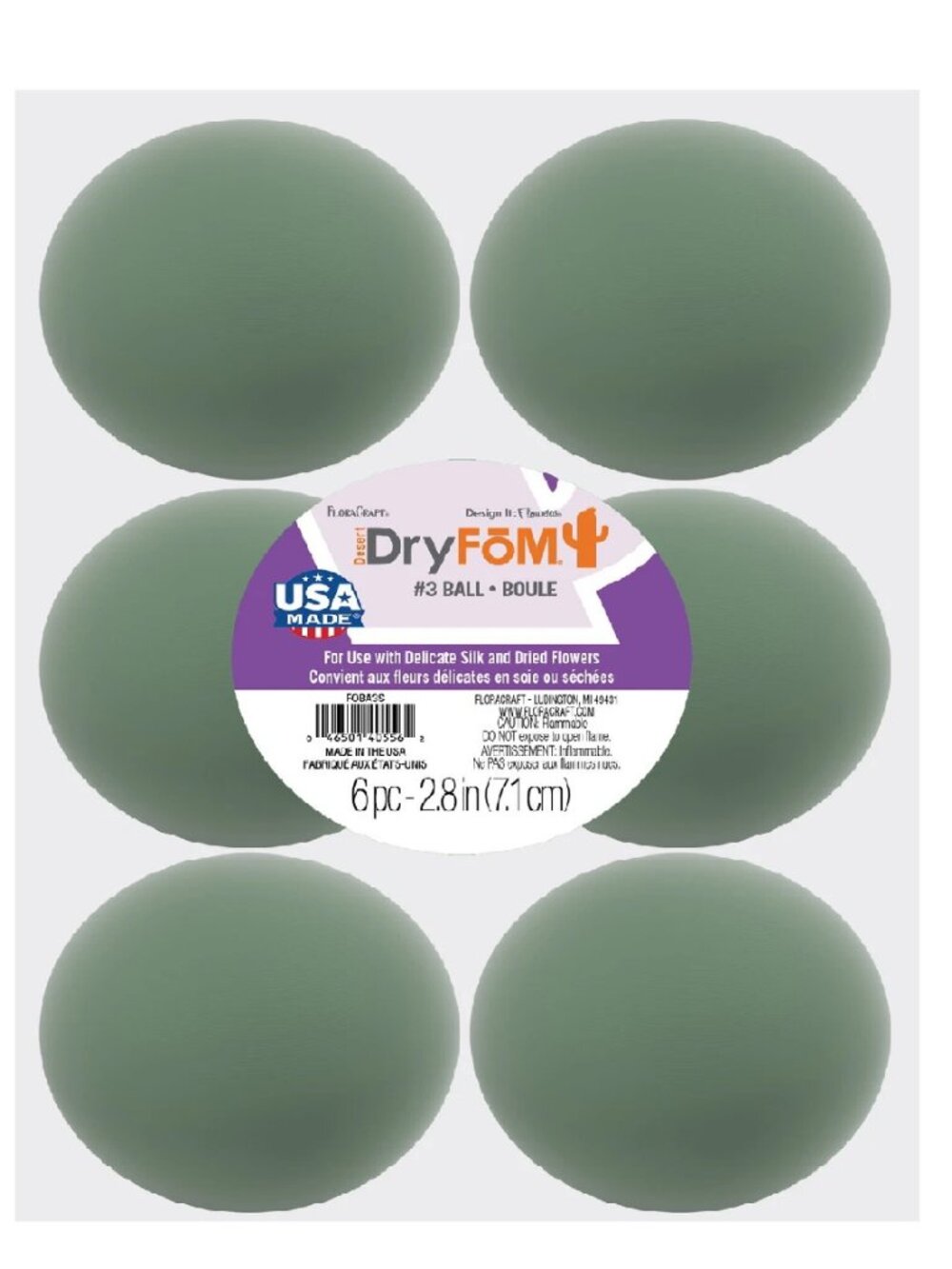 Floracraft Styrofoam Dry Foam Balls